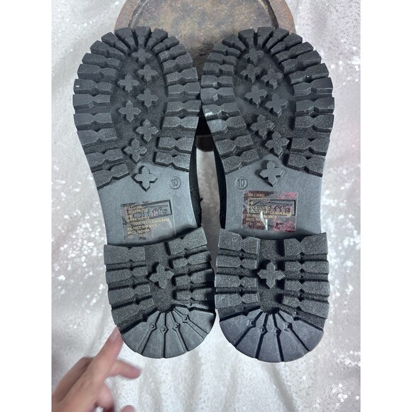 CLIFFS BY WHITE MOUNTAIN Women's Shoes Prized Lugged Lace-Up Ankle Bootie sz 10 - Picture 9 of 11